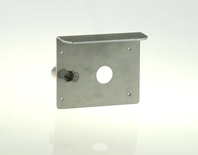 Fenceshop Cassa Porta Serratura Destra Acciaio 3 mm Filettata