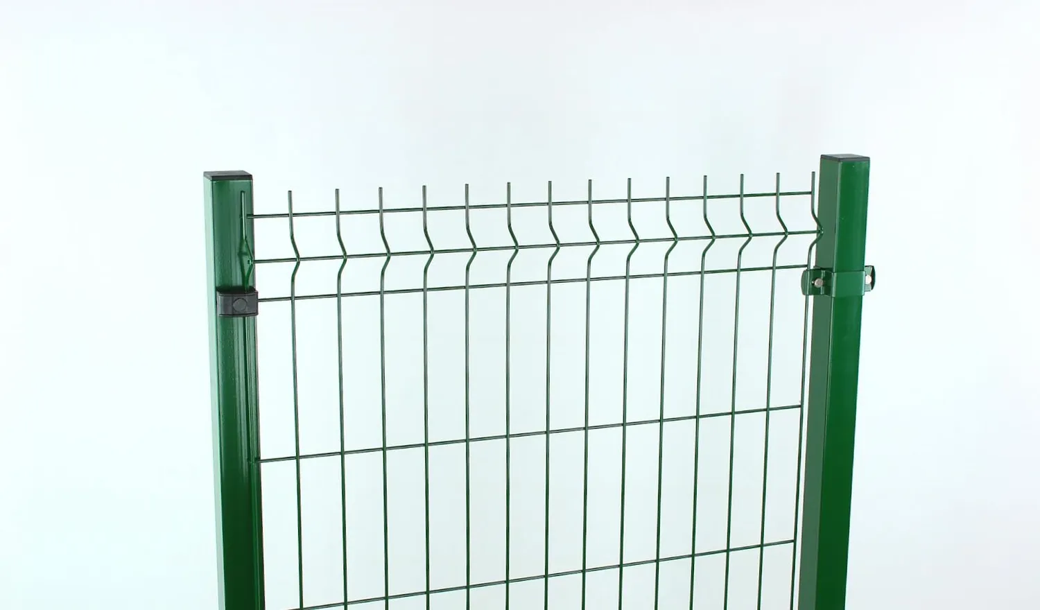 Fenceshop Palo Quadro 50x50 Piastra Pannelli Rigidi Acciaio Zincato