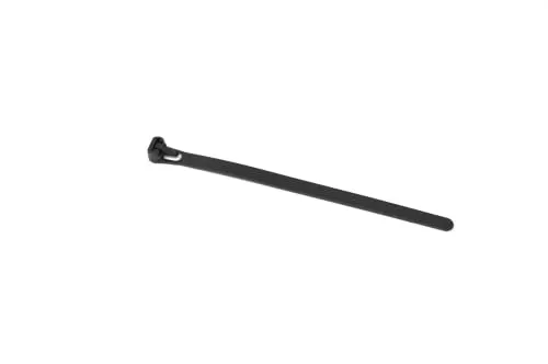 Fenceshop Fascette Riapribili Nere 20 cm 20 Pezzi