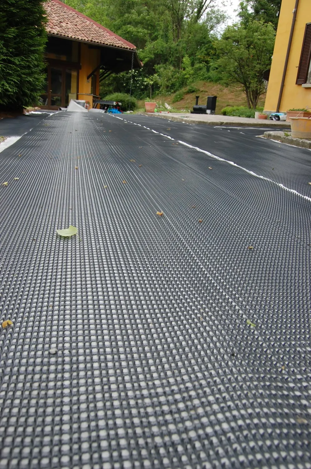 Fenceshop Griglia Ghiaia Carrabile HDPE 1,5x20 m Spessore 14 mm