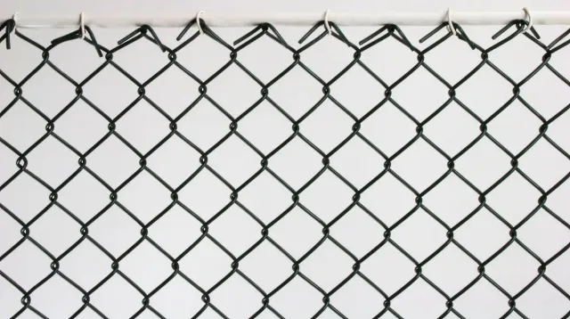 Fenceshop.eu rete sciolta romboidale 30x30 mm verde plastificata